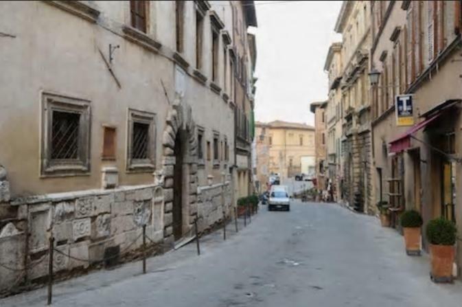 Appartamento In Palazzo Bucelli Montepulciano Stazione Exterior foto